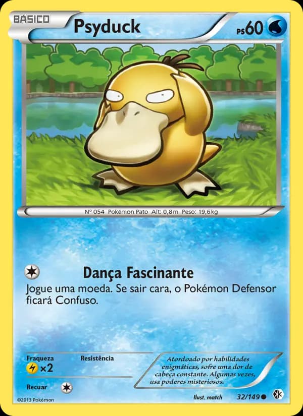 Psyduck, carta 32 de Fronteiras Cruzadas