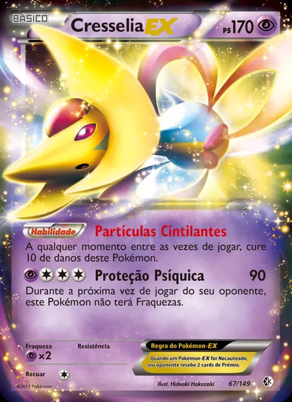 Cresselia-EX, carta 67 de Fronteiras Cruzadas