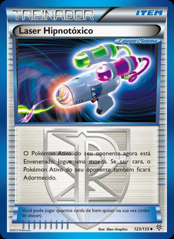 Laser Hipnotóxico, carta 123 de Tempestade de Plasma