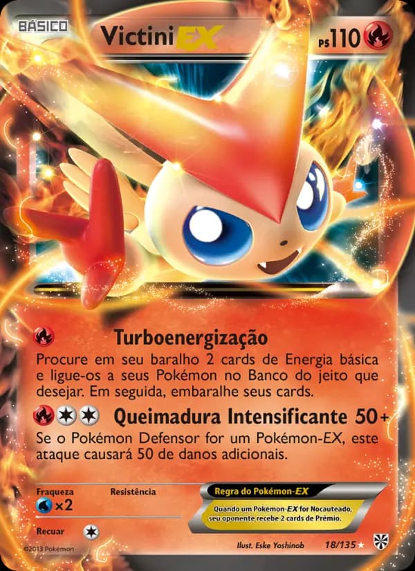 Victini-EX, carta 18 de Tempestade de Plasma