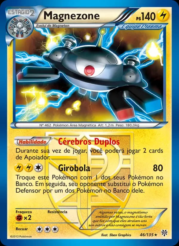Magnezone, carta 46 de Tempestade de Plasma