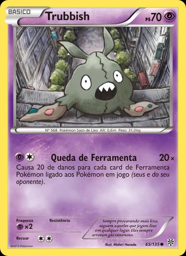 Trubbish, carta 65 de Tempestade de Plasma