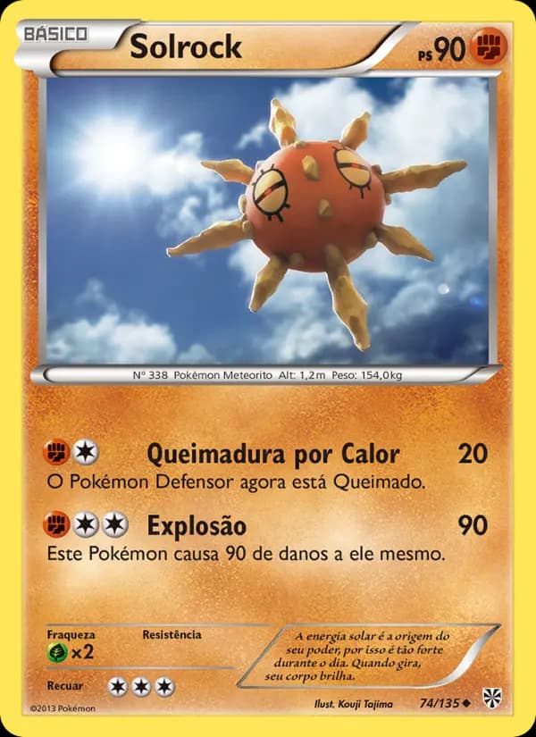 Solrock, carta 74 de Tempestade de Plasma