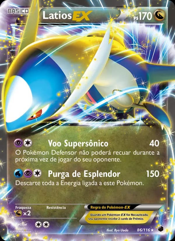 Latios-EX, carta 86 de Congelamento de Plasma