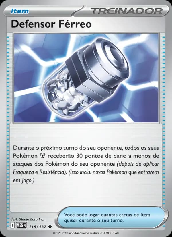 Defensor Férreo, carta 118 de Megaevolução