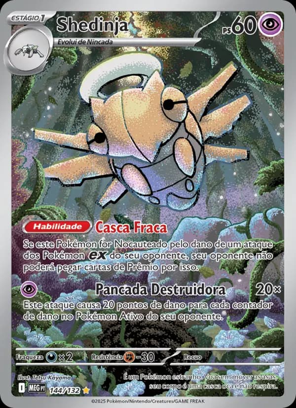 Shedinja, carta 144 de Megaevolução