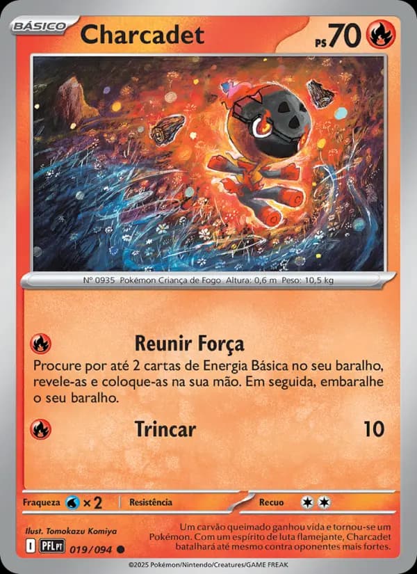 Charcadet, carta 019 de Fogo Fantasmagórico