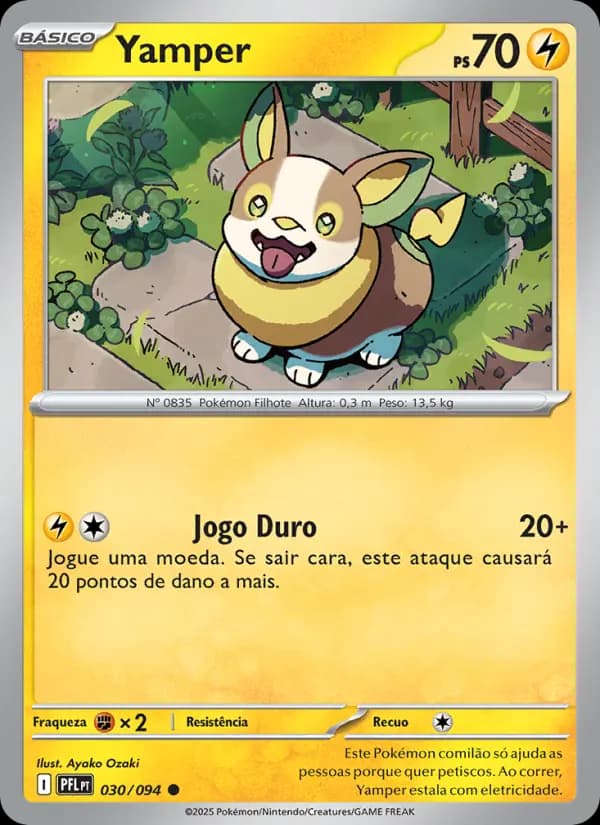 Yamper, carta 030 de Fogo Fantasmagórico