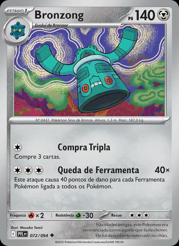 Bronzong, carta 072 de Fogo Fantasmagórico