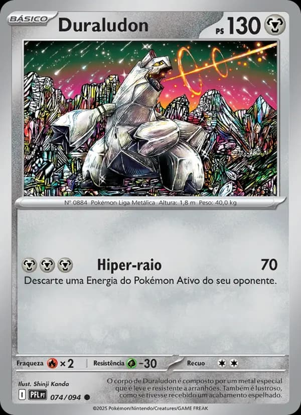 Duraludon, carta 074 de Fogo Fantasmagórico