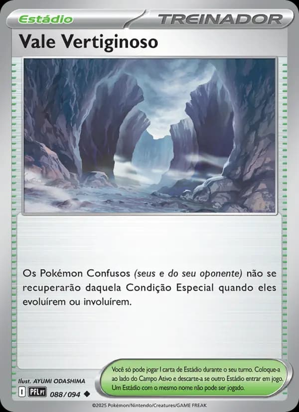 Vale Vertiginoso, carta 088 de Fogo Fantasmagórico