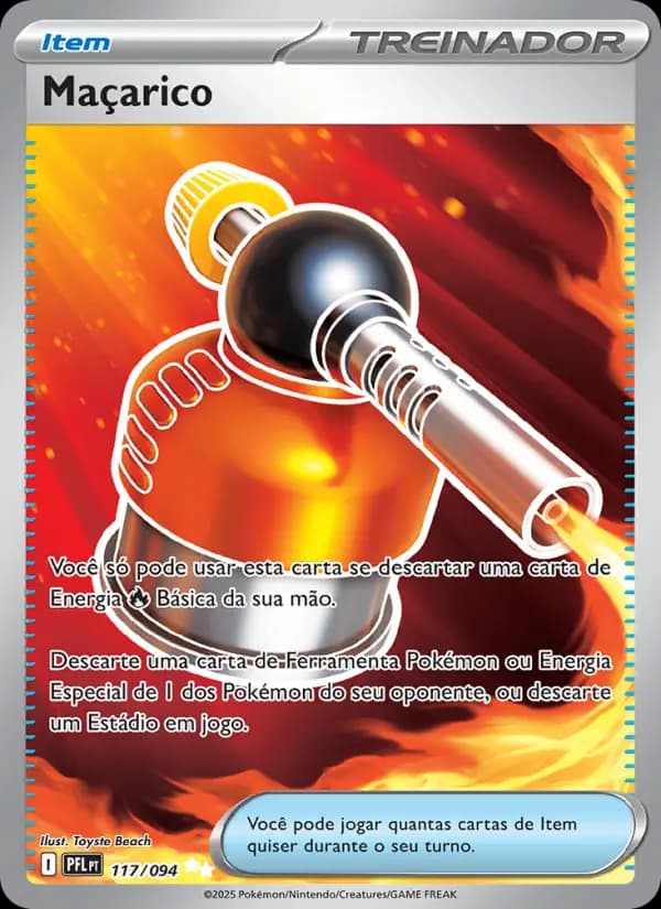 Maçarico, carta 117 de Fogo Fantasmagórico