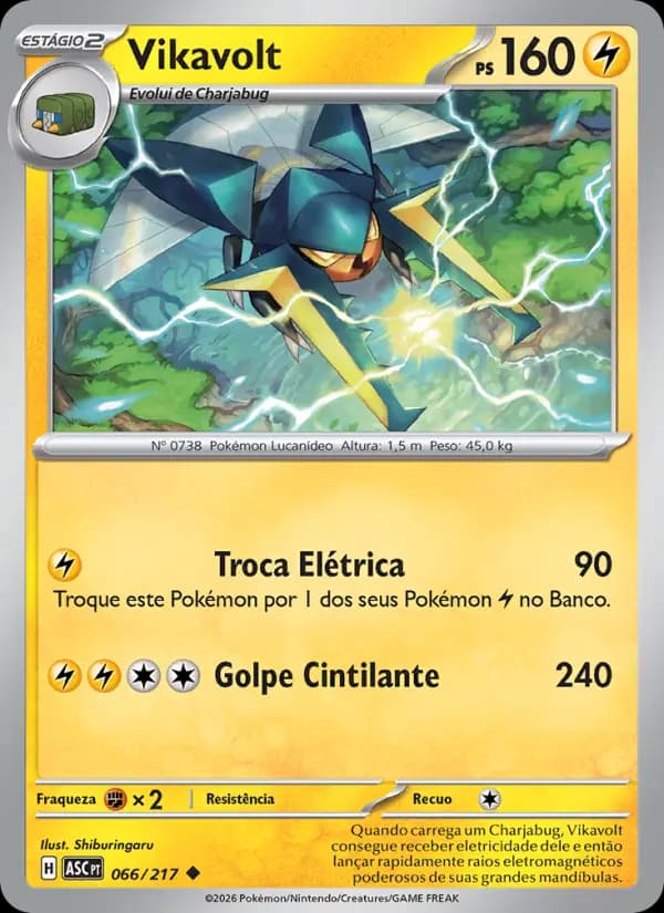 Vikavolt, carta 066 de Heróis Excelsos