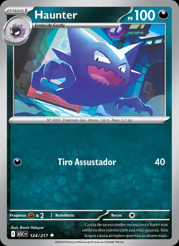 Haunter, carta 124 de Heróis Excelsos