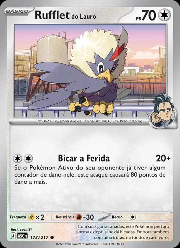 Rufflet do Lauro, carta 173 de Heróis Excelsos