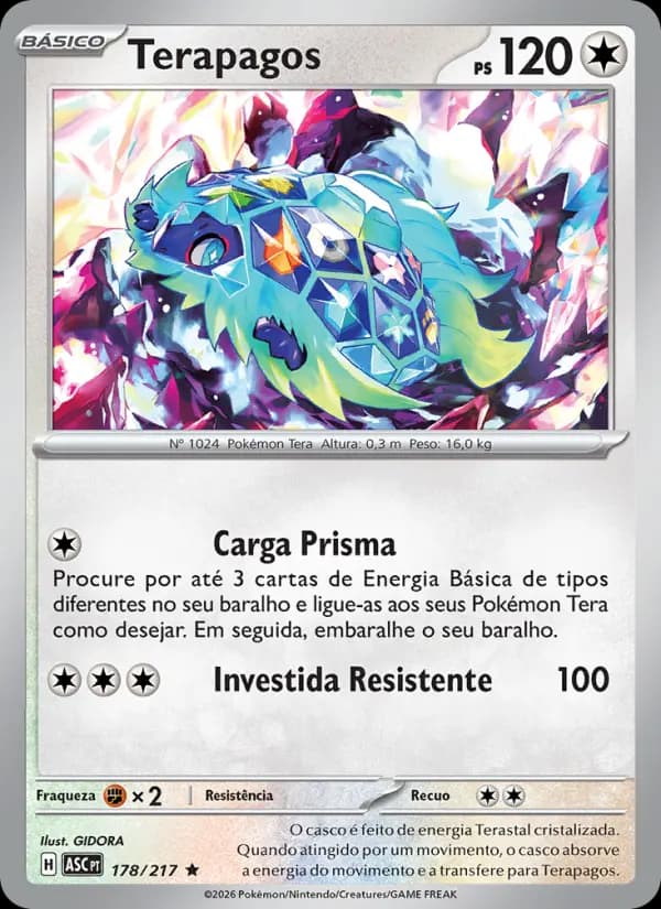 Terapagos, carta 178 de Heróis Excelsos