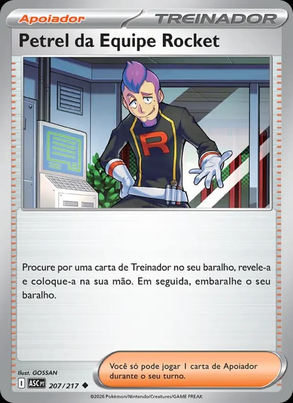 Petrel da Equipe Rocket, carta 207 de Heróis Excelsos