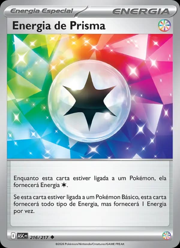 Energia de Prisma, carta 216 de Heróis Excelsos