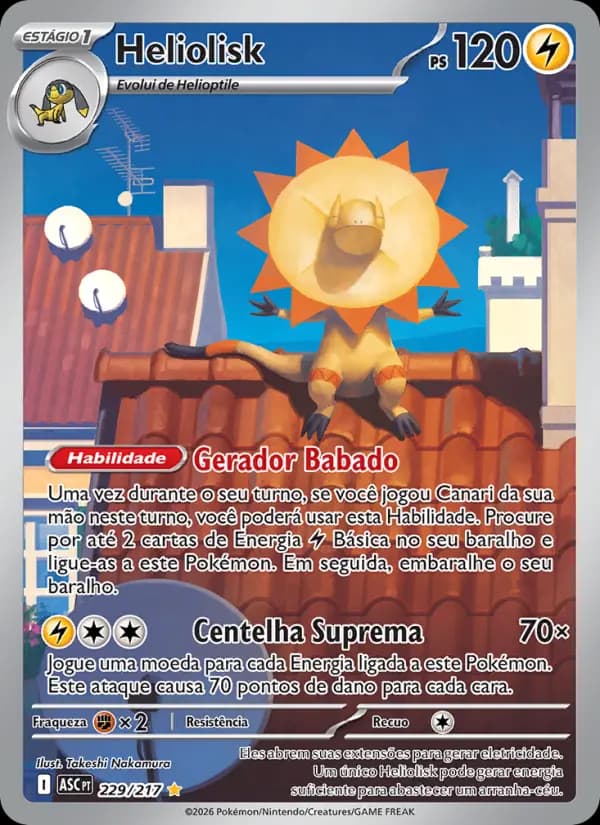 Heliolisk, carta 229 de Heróis Excelsos