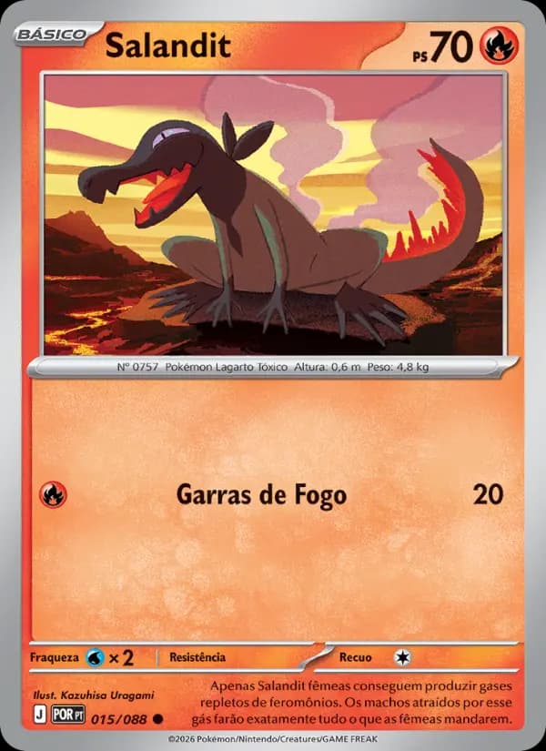 Salandit, carta 015 de Equilíbrio Perfeito