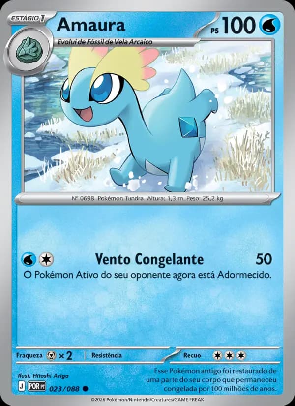 Amaura, carta 023 de Equilíbrio Perfeito