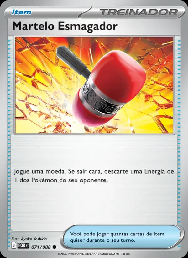 Martelo Esmagador, carta 071 de Equilíbrio Perfeito