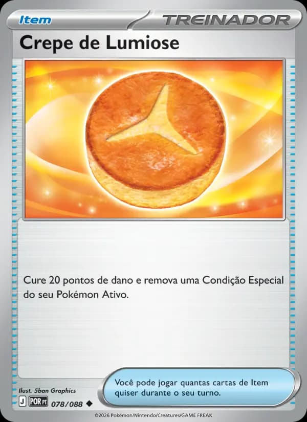 Crepe de Lumiose, carta 078 de Equilíbrio Perfeito