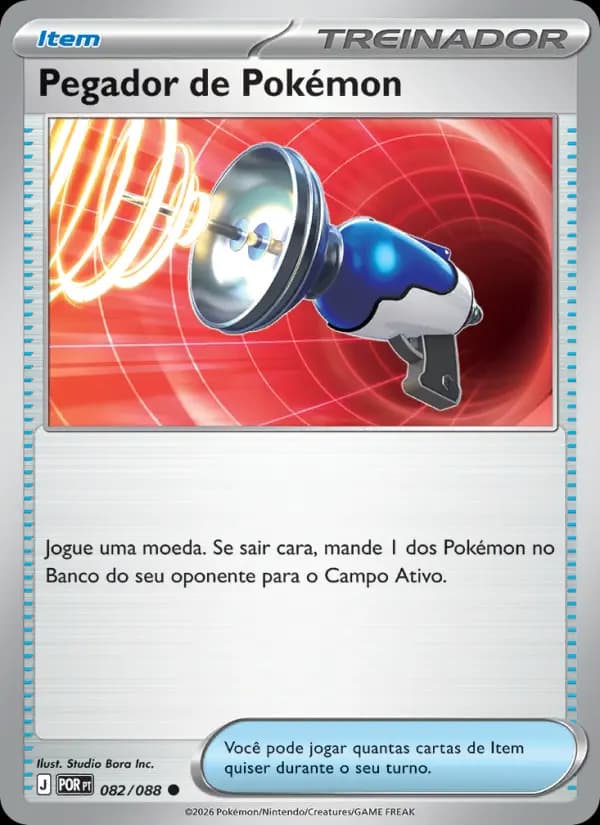 Pegador de Pokémon, carta 082 de Equilíbrio Perfeito