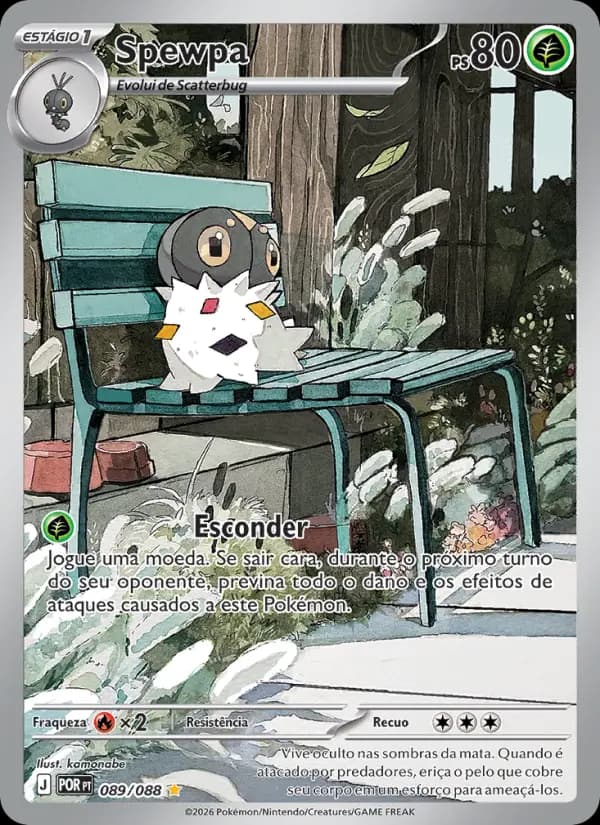 Spewpa, carta 089 de Equilíbrio Perfeito