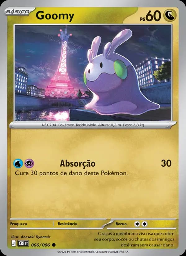 Goomy, carta 066 de Caos Ascendente