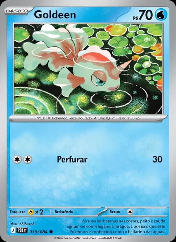 Goldeen, carta 013 de Escuridão Absoluta