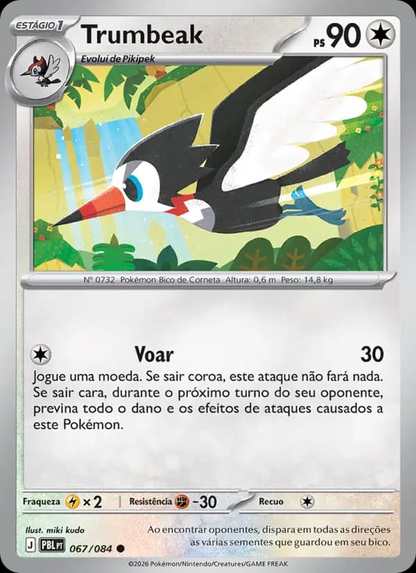 Trumbeak, carta 067 de Escuridão Absoluta
