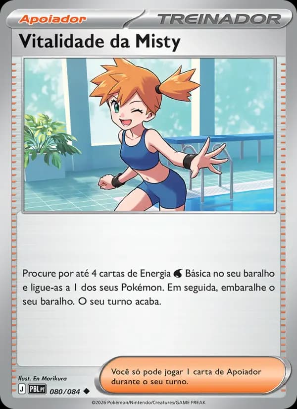 Vitalidade da Misty, carta 080 de Escuridão Absoluta