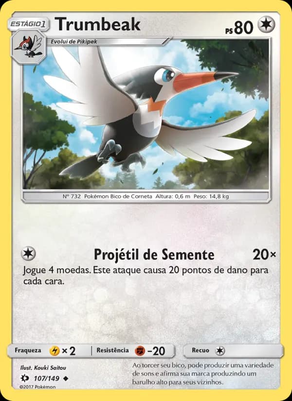 Trumbeak, carta 107 de Sol e Lua