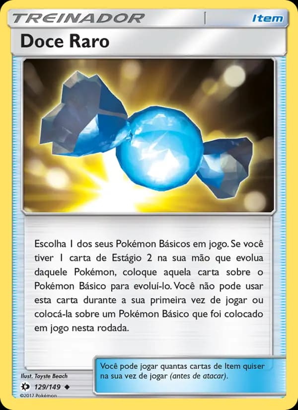 Doce Raro, carta 129 de Sol e Lua