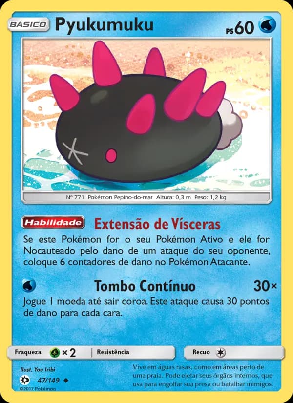 Pyukumuku, carta 47 de Sol e Lua