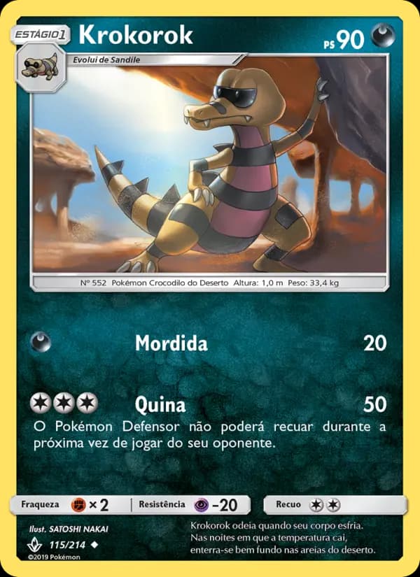 Krokorok, carta 115 de Elos Inquebráveis