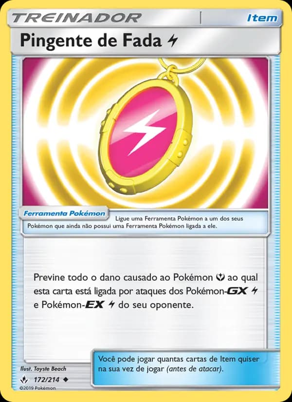 Pingente de Fada Lightning, carta 172 de Elos Inquebráveis