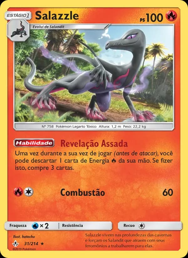 Salazzle, carta 31 de Elos Inquebráveis