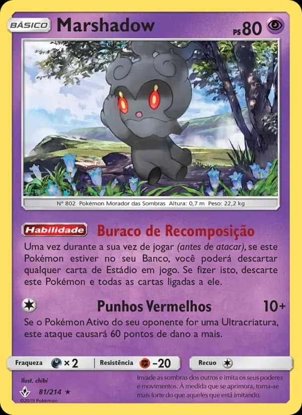 Marshadow, carta 81 de Elos Inquebráveis