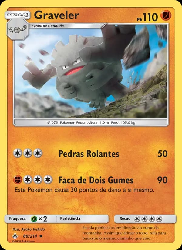 Graveler, carta 88 de Elos Inquebráveis