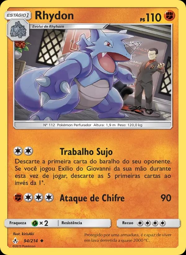 Rhydon, carta 94 de Elos Inquebráveis