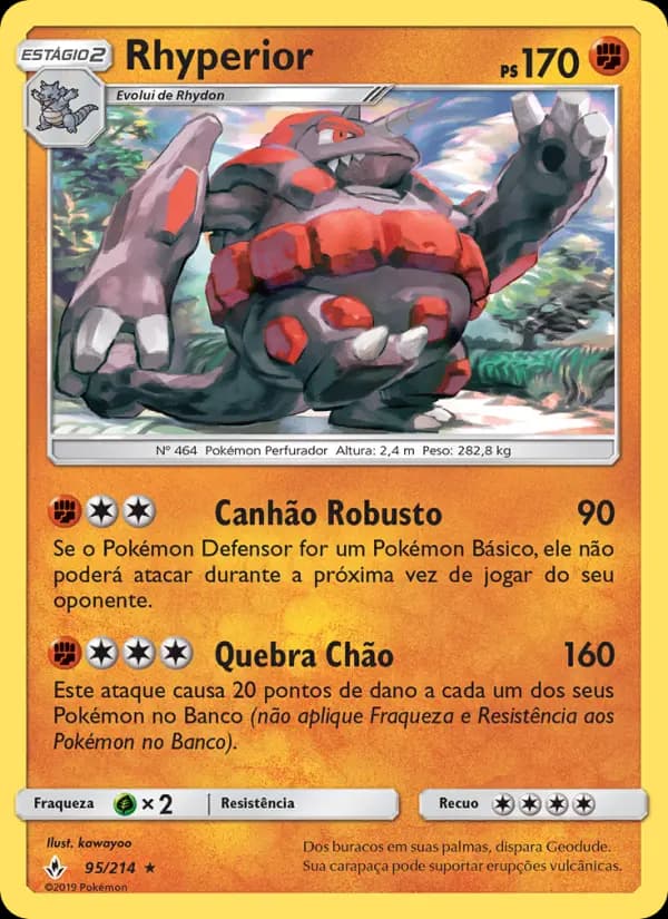 Rhyperior, carta 95 de Elos Inquebráveis