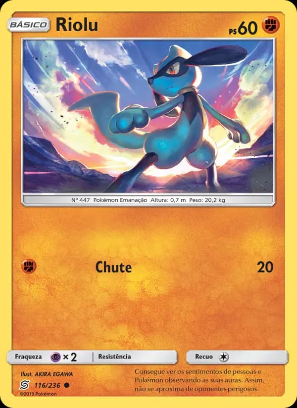 Riolu, carta 116 de Sintonia Mental 