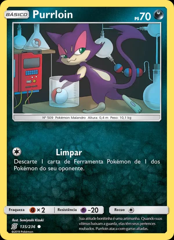 Purrloin, carta 135 de Sintonia Mental 