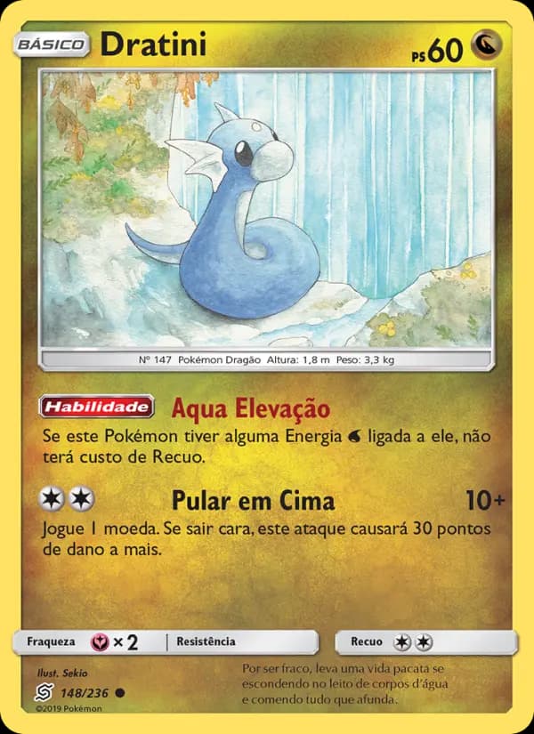 Dratini, carta 148 de Sintonia Mental 