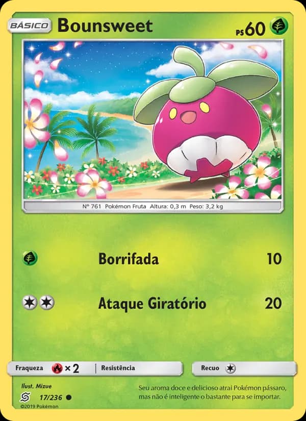 Bounsweet, carta 17 de Sintonia Mental 