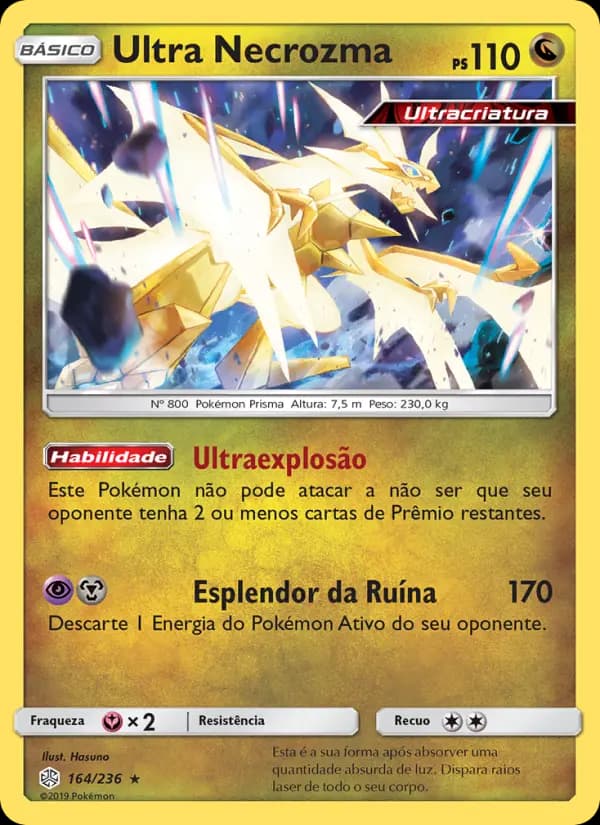 Ultra Necrozma, carta 164 de Eclipse Cósmico
