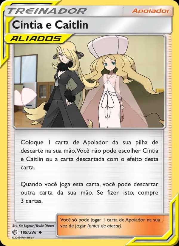 Cíntia e Caitlin, carta 189 de Eclipse Cósmico
