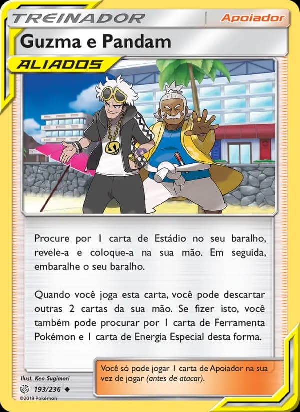 Guzma e Pandam, carta 193 de Eclipse Cósmico